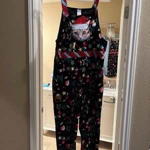 Cat Christmas Jumpsuit